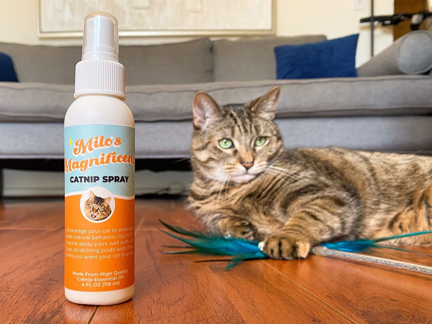 Milo's Magnificent Catnip Spray (4 oz.) – Scratch Play Meow