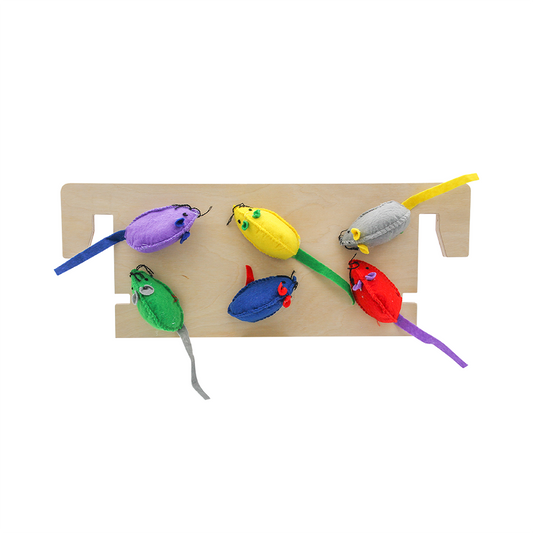 Felt Mice Play Panel